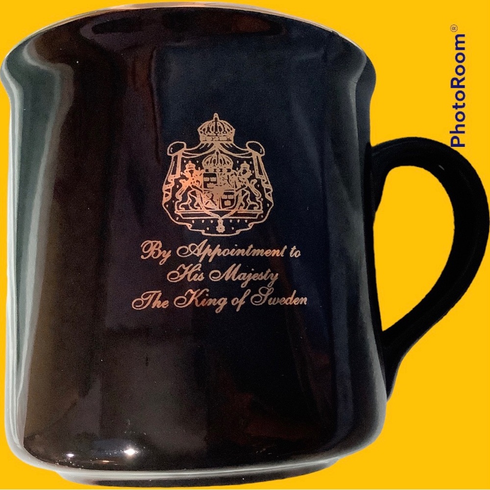2 Gevalia Kaffe By Appointment To His Majesty King Of Sweden Coffee Tea Cup Mugs